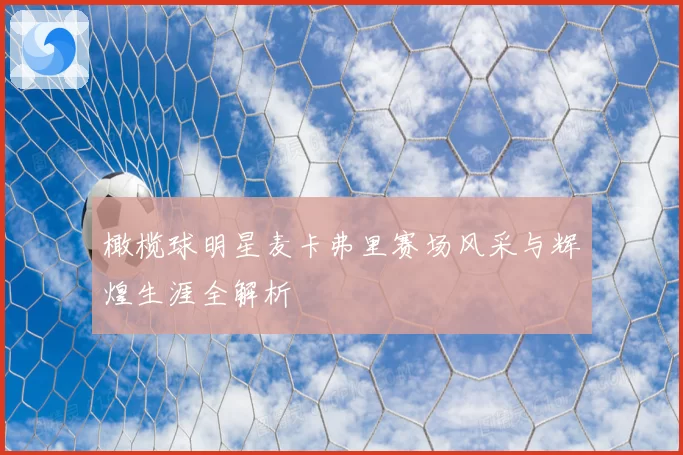 橄榄球明星麦卡弗里赛场风采与辉煌生涯全解析